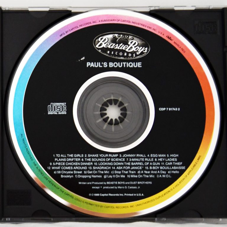 Beastie Boys 1990.Paul’s Boutique OLDSCHOOL