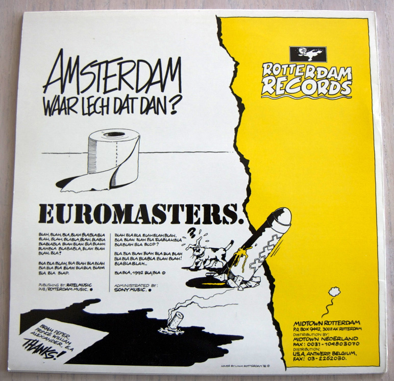 Euromasters – 1992.AMSTERDAM…waar lech dat dan? – OLDSCHOOL